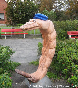 Kunstwerk in Friedrichskoog-Spitze